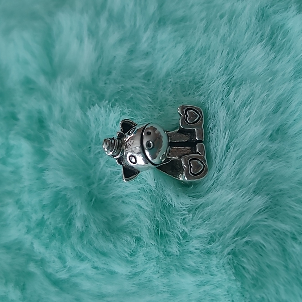 Sterling silver unicorn charm